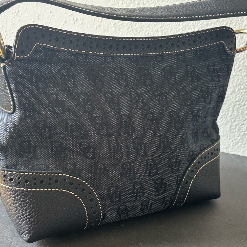 Dooney & Bourke Shoulder Bag w/ Matching Purse New Registration Card Nos Match - Picture 7 of 11